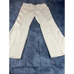 70s Levi's Khaki‎ Pants Cotton Blend Work Utility Casual Trousers Mens 38x30